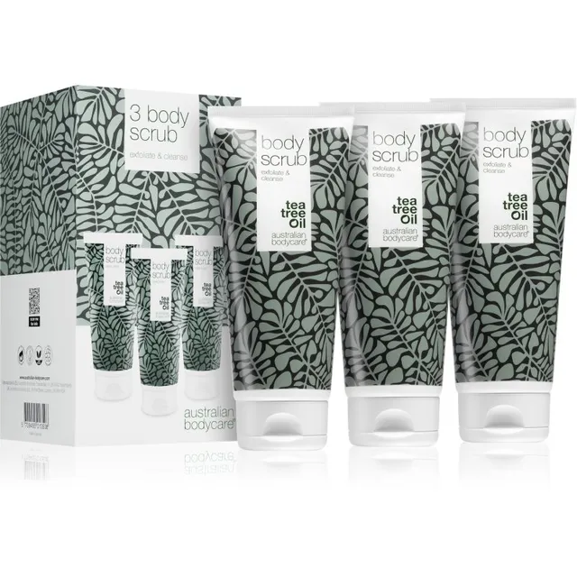 Australian Bodycare 3 Body Scrub Kinkekomplekt kehale