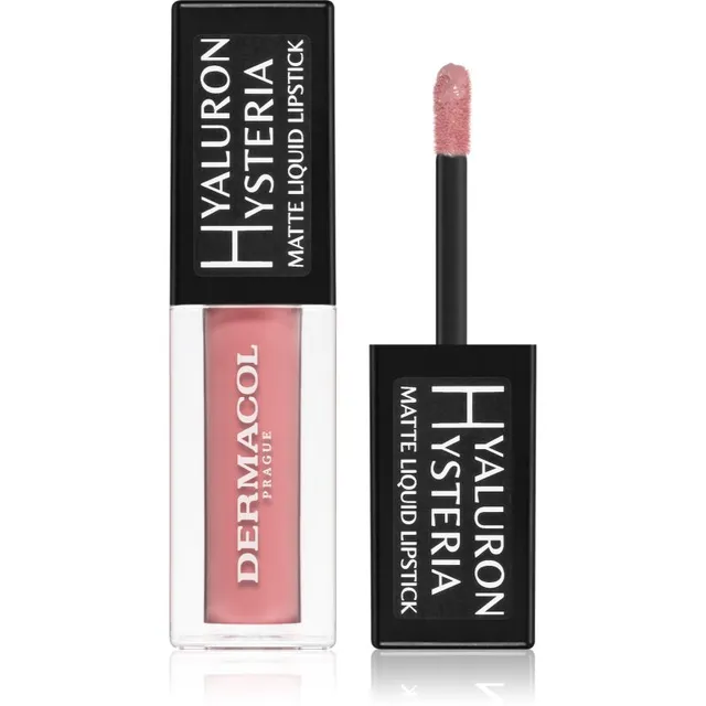 Dermacol Hyaluron Hysteria Vedel matt huulepulk varjund 04 4.5 ml