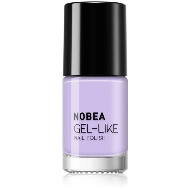 NOBEA Day-to-Day Gel-like Nail Polish Geeliefektiga küünelakk varjund Blue violet #N61 6 ml
