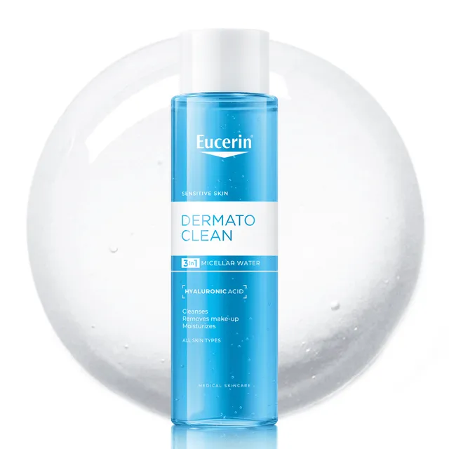 EUCERIN DERMATOCLEAN 3IN1 MITSELLAARVESI 400ML