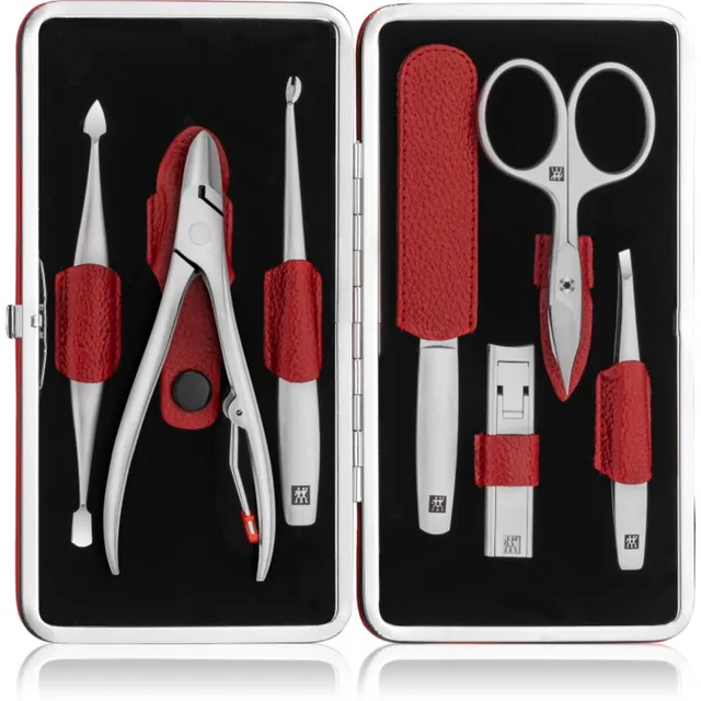 Zwilling Twinox Red Maniküürikomplekt