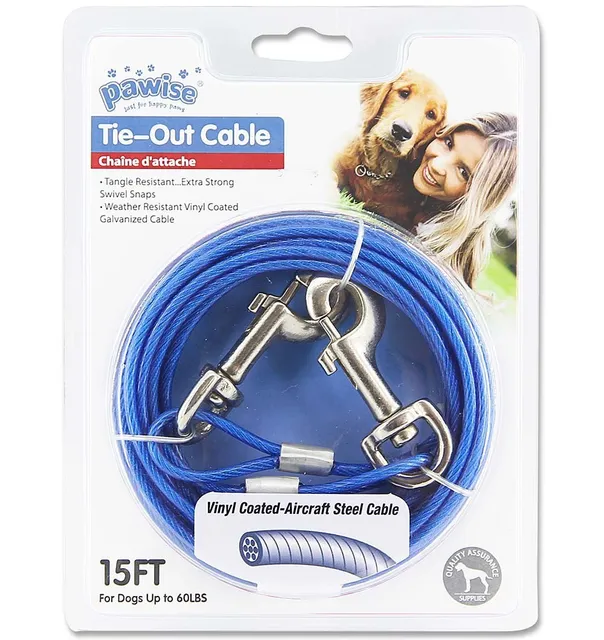 Tross koerale, erinevad pikkused, Tie-Out Cable (Pawise)