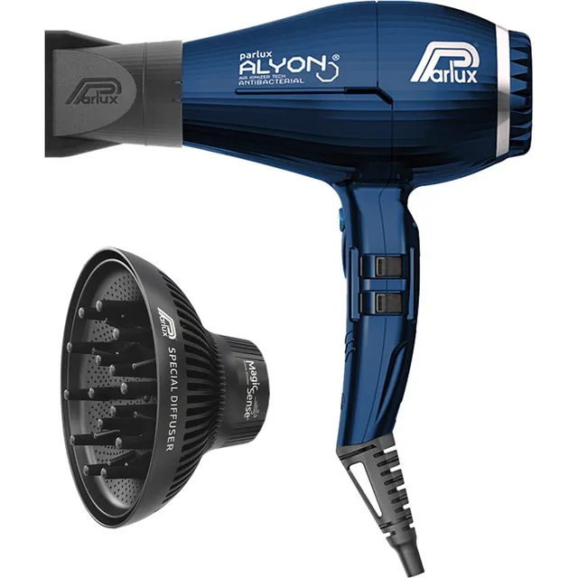 Parlux Alyon + Magic Sense Professionaalne ioniseeriv föön + hajuti Dark Blue 1 tk