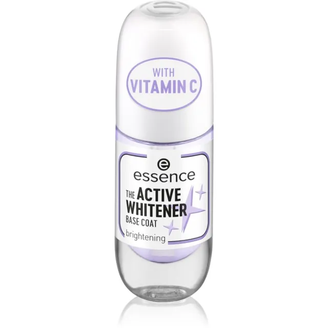 essence Active Whitener Küünte aluslakk valgendava efektiga 8 ml