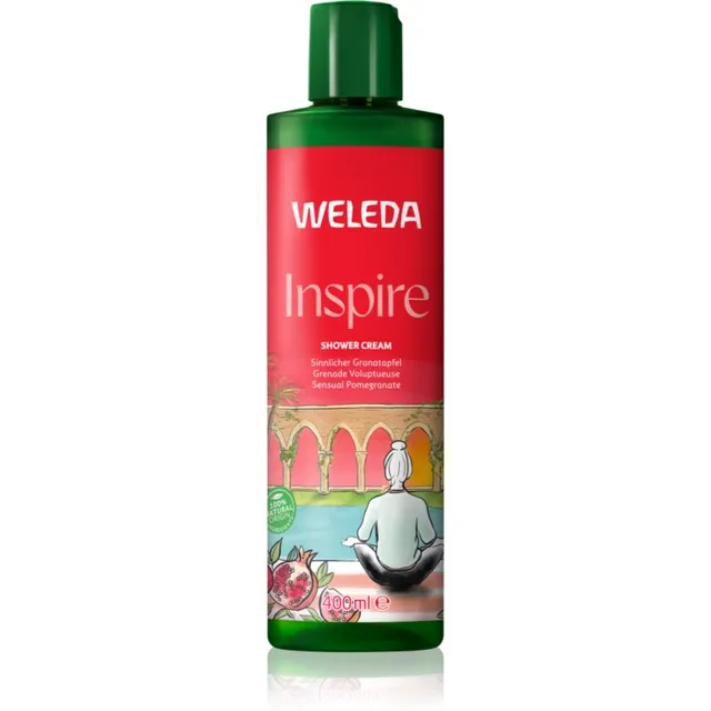 Weleda Inspire Taastav dušikreem Pomegranate, Orange and Vanilla 400 ml