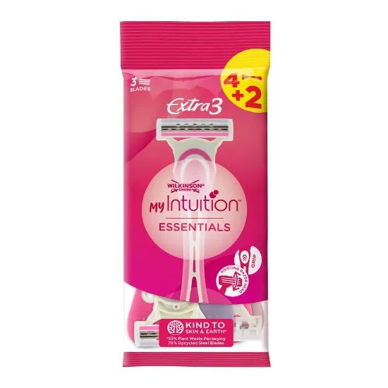 Wilkinson raseerija Extra3 Essential Women 4+2 tk