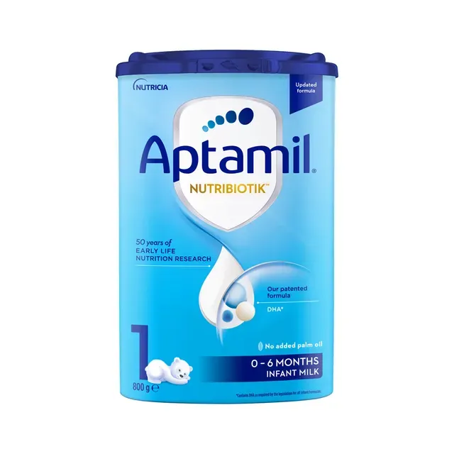 Piimasegu NUTRIBIOTIK 1 alates sünnist, APTAMIL, 800g