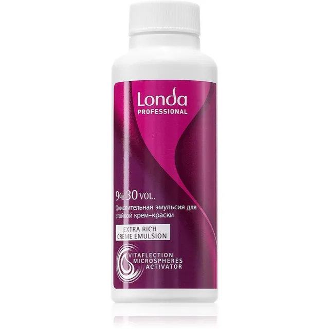 Londa Professional Permanent Color Aktiveeriv emulsioon kõigile juuksetüüpidele 9 % / 30 Vol. 60 ml