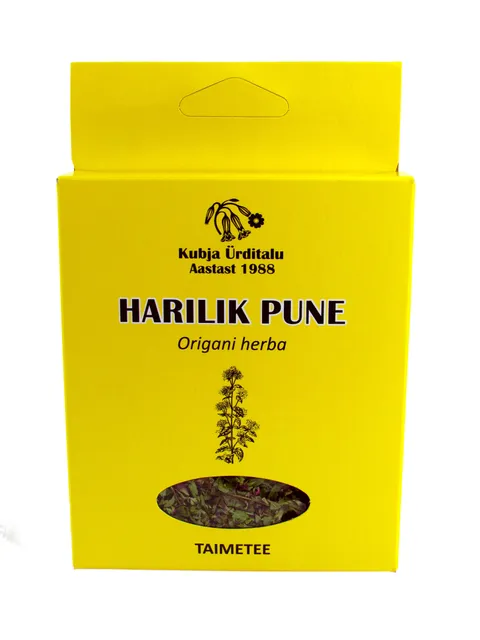 KUBJA PUNE ÜRT (ORIGANI HERBA) 15G (KARP)