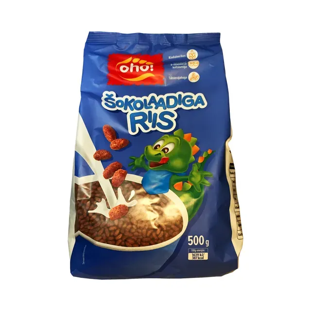 Šokolaadiga riis, OHO, 500 g