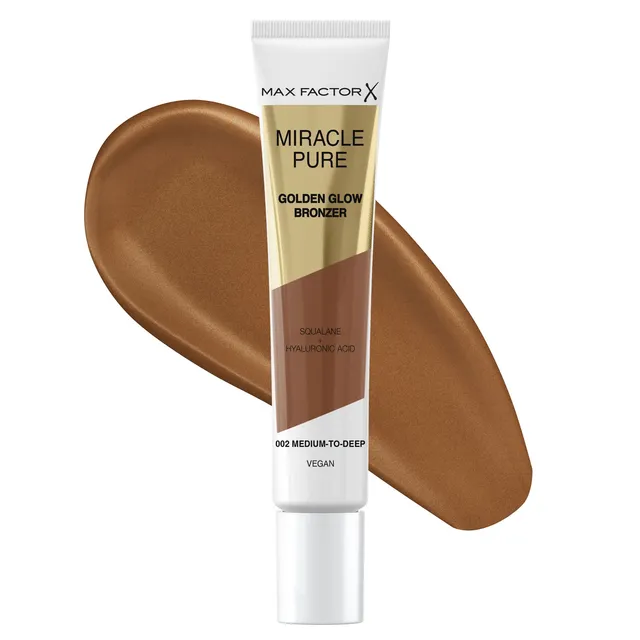 MAX FACTOR Miracle Pure Golden Glow Bronzer No.002 Medium To Deep 15ml
