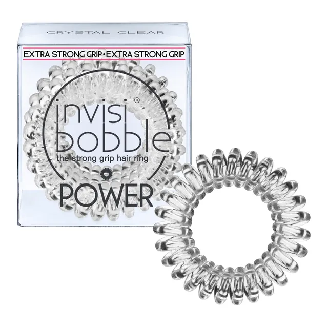 Juuksekumm paksudele juustele, läbipaistev Power Crystal Clear 3tk