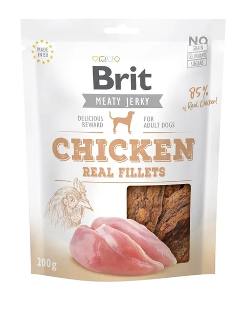 Brit Care Real Fillets koera maius, kana, 200 g