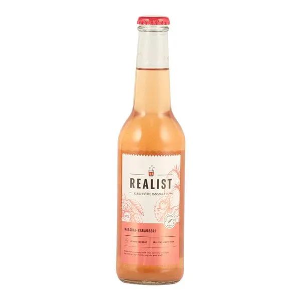 Rabarberi-maasika limonaad 330ml Eesti