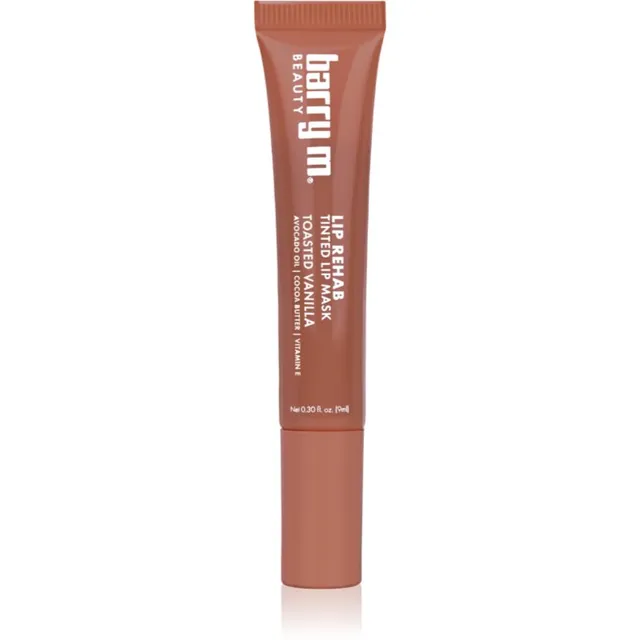 Barry M Lip Rehab Toitev ja tooniv mask huultele varjund Toasted Vanilla 10 ml