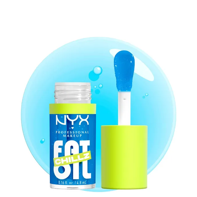 NYX Fat Oil Chillz Cooling Lip Oil No.18 Polar Pepermint 4.8ml