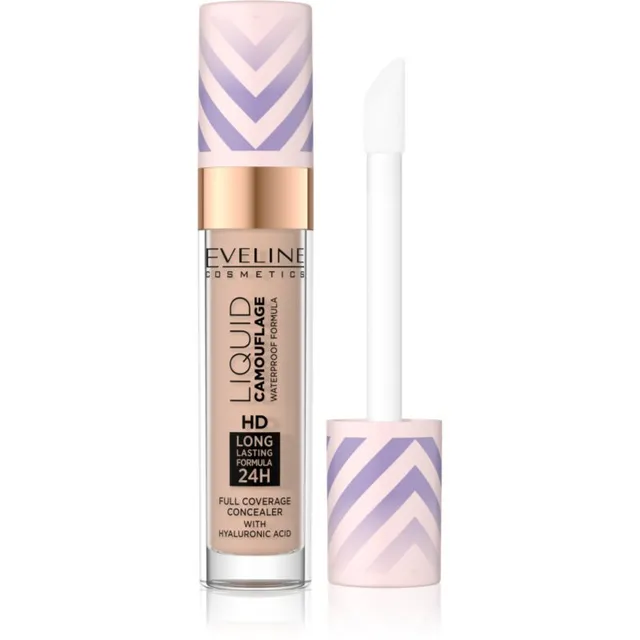 Eveline Cosmetics Liquid Camouflage Veekindel peitekreem hüaluroonhappega varjund 06 7,5 ml