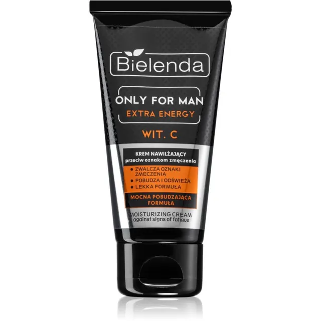 Bielenda Only for Men Extra Energy Intensiivselt niisutav kreem väsinud nahale värvide segu 50 ml