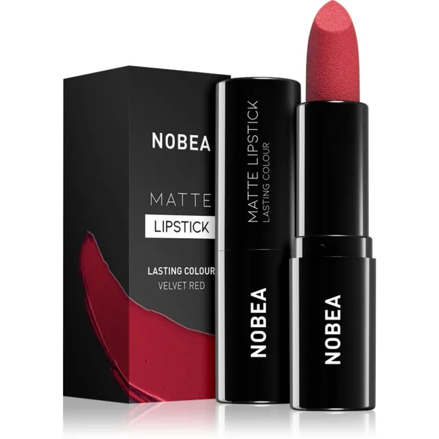 NOBEA Day-to-Day Matte Lipstick Matt huulepulk varjund Velvet red #M16 3 g