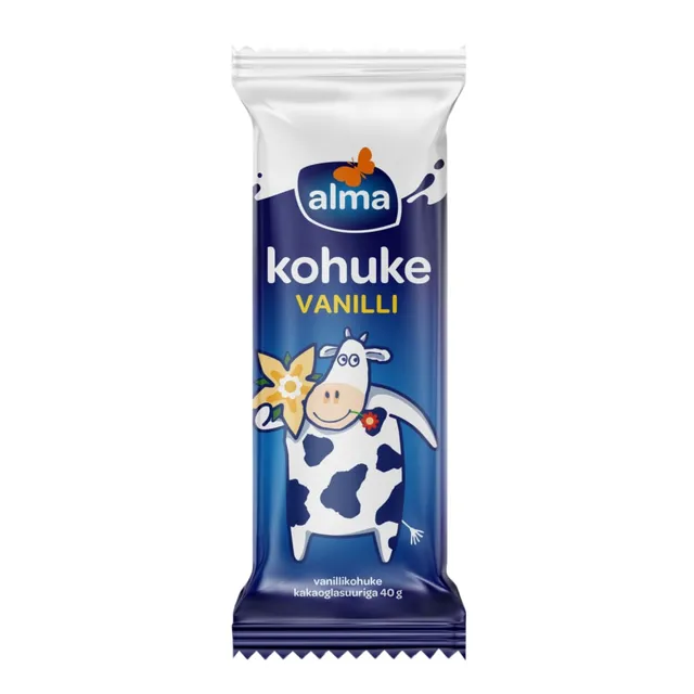 Alma Kohuke Vanilli Kakaoglasuuris 40g