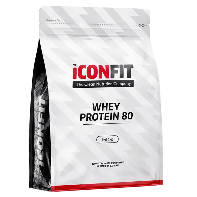 ICONFIT Whey Protein 80 Unflavoured 1000g