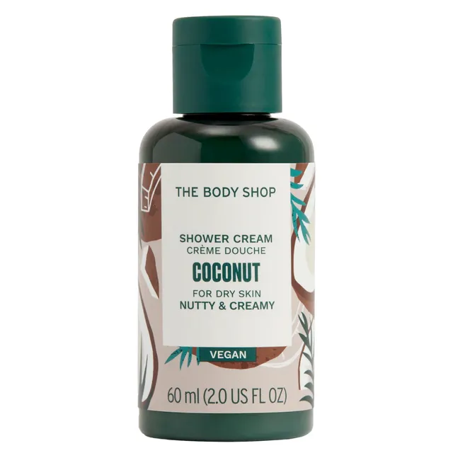 THE BODY SHOP Coconut Nutty & Creamy Shower Cream 60ml