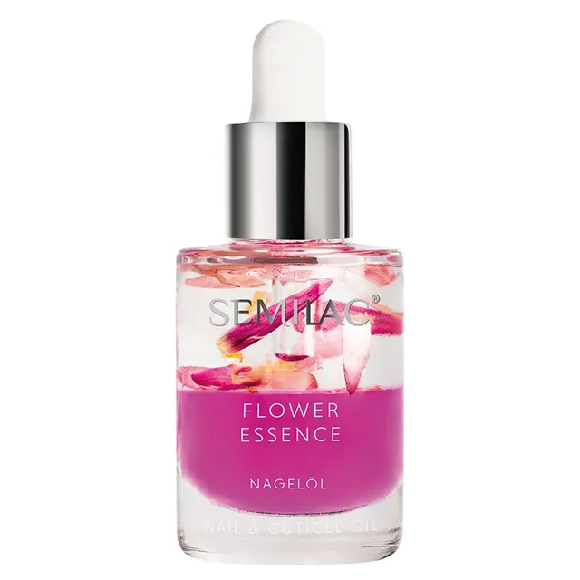 SEMILAC Flower Essence Pink Power Cuticle and Nail Oil 10ml