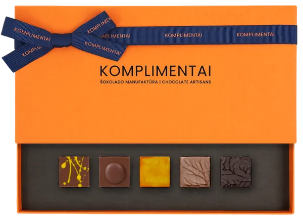 Šokolaadikommide komplekt Asorti