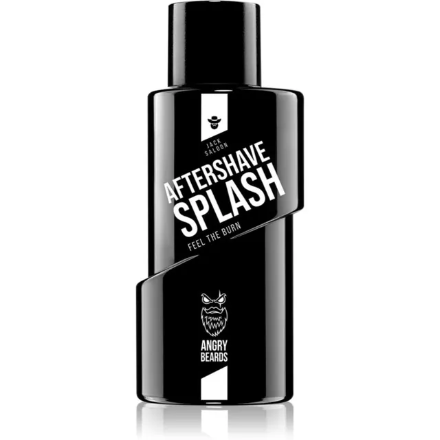 Angry Beards Jack Saloon Aftershave Splash Raseerimisjärgne vesi 100 ml