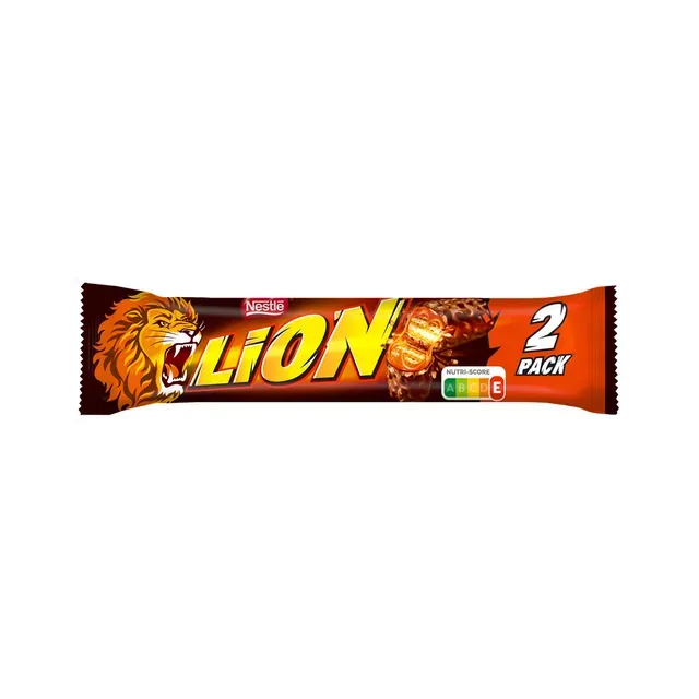 Šokolaadibatoon Lion Standard 2-pakk, LION, 60 g