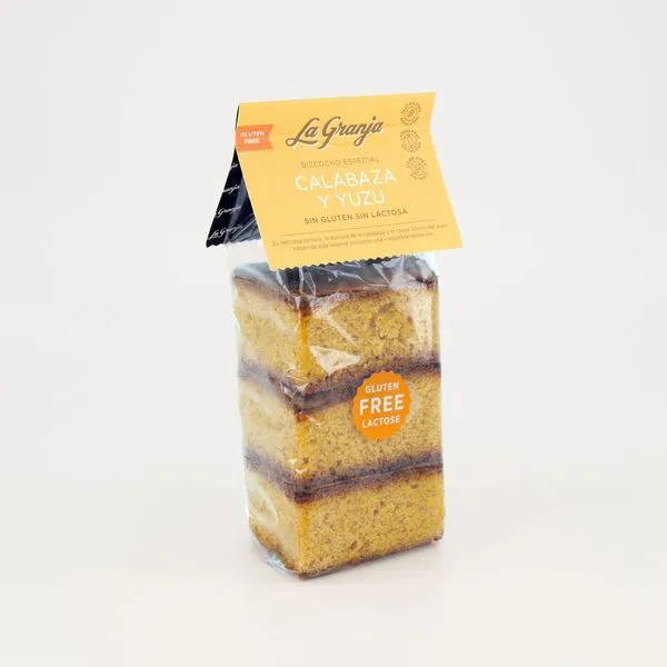 Yuzu maitseline kõrvitsa biskviitkook 350g
