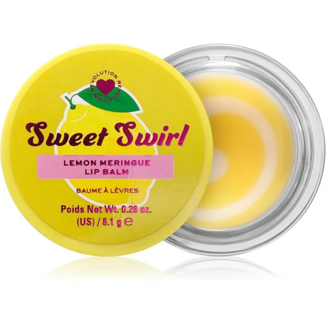 I Heart Revolution Sweet Swirl Lip Mask Niisutav huulepalsam varjund Lemon Meringue 8.1 g