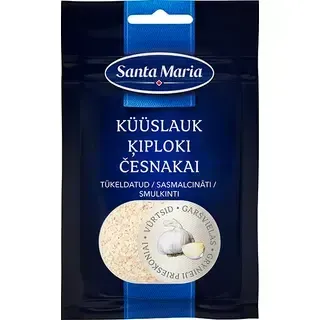 Küüslauk tükeldatud, 25g, SANTA MARIA