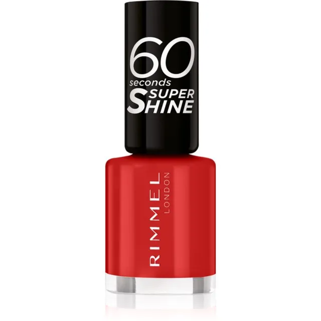 Rimmel 60 Seconds Super Shine Küünelakk varjund 430 Coralicious 8 ml