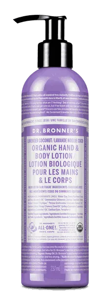 DR.BRONNER'S ökoloogiline kehapiim LAVENDER-COCONUT