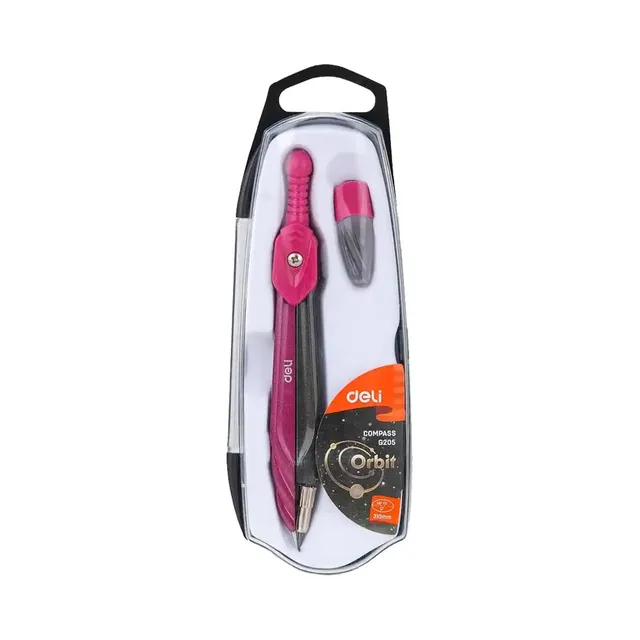 Sirkel 1-osa + söed, DELI, 1 tk