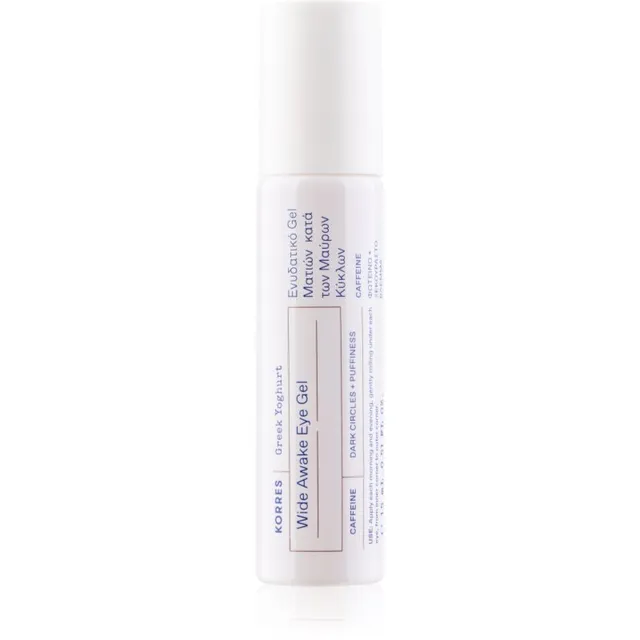 Korres Greek Yoghurt Wide Awake Eye Gel Roller Kirgastav silmaseerum rulldeodorant / rullik 15 ml