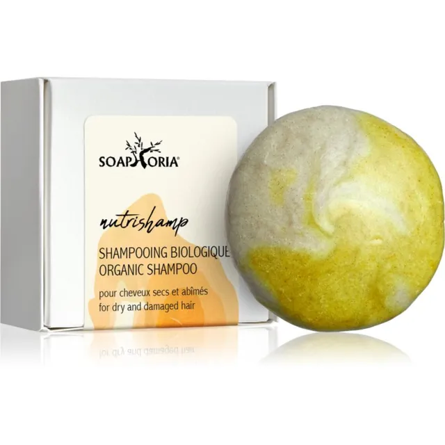 Soaphoria Hair Care Solid Shampoo Orgaaniline šampoonseep kuivadeleja kahjustatud juustele 60 g