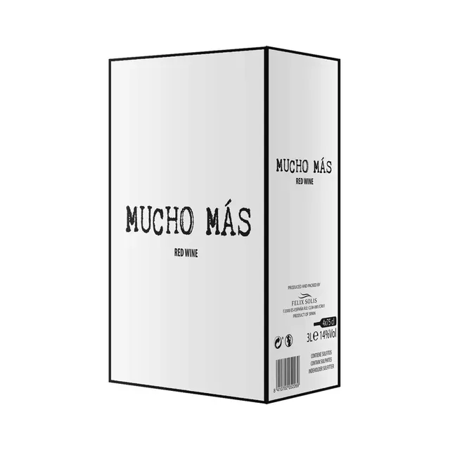 Mucho Mas Red Wine BIB 300cl