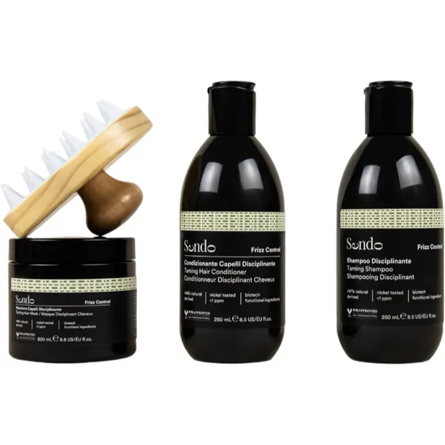 Sendo Frizz Contol Frizz Away Kit Kinkekomplekt ohjeldamatutele ja käharatele juustele