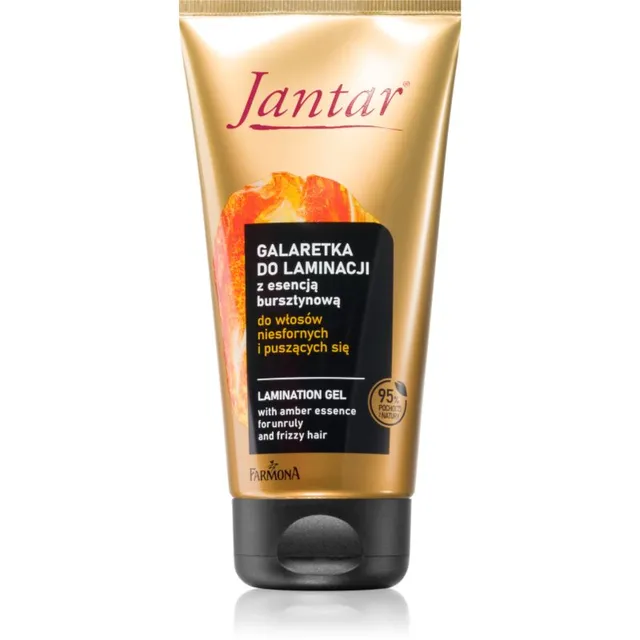 Farmona Jantar Lamination Geel ohjeldamatutele ja käharatele juustele 150 ml