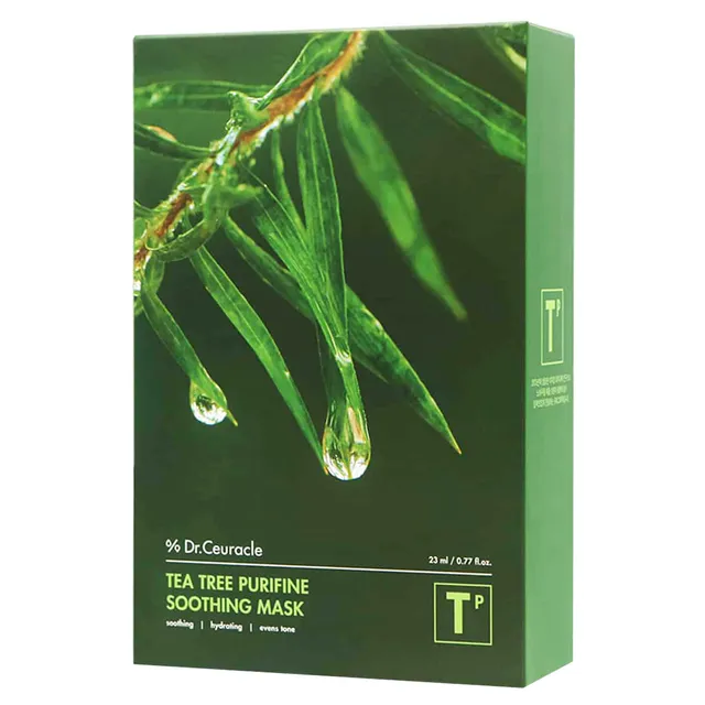 DR. CEURACLE Tea Tree Purifine Soothing Sheet Mask 10x23ml