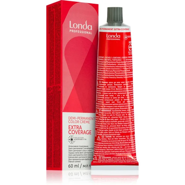 Londa Professional Demi-Permanent Color Demi-Permanent Color Creme poolpüsivärv (demi-permanent) varjund 7/07 60 ml