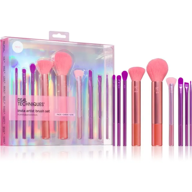Real Techniques Insta Artist Pintslikomplekt täiusliku ilme jaoks