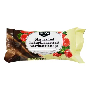 Hüva gl.kohup.dessert vaarikatäidis 38g