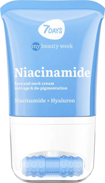 7DAYS My Beauty Week Niacinamide Face And Neck Cream Massager Anti-Age & De-Pigmentation (80mL)