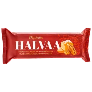 Marmiton soolakaramellimaitseline halvaa pekaanipähklitega 150g