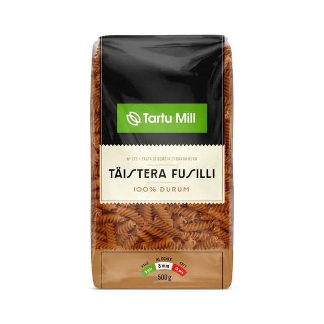 Täistera fusilli, TARTU MILL, 500 g