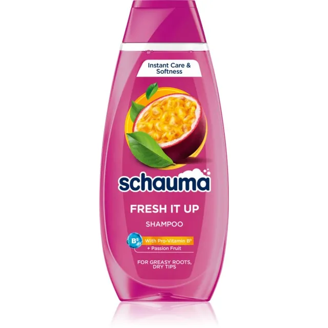 Schwarzkopf Schauma Fresh it up Värskendav šampoon rasusele peanahale ja kuivadele juukseotstele 400 ml