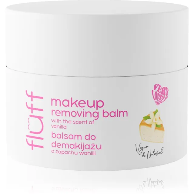 Fluff Vanilla Puhastav meigieemalduspalsam 50 ml